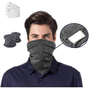 NECK Gaiter / face mask with filter insert